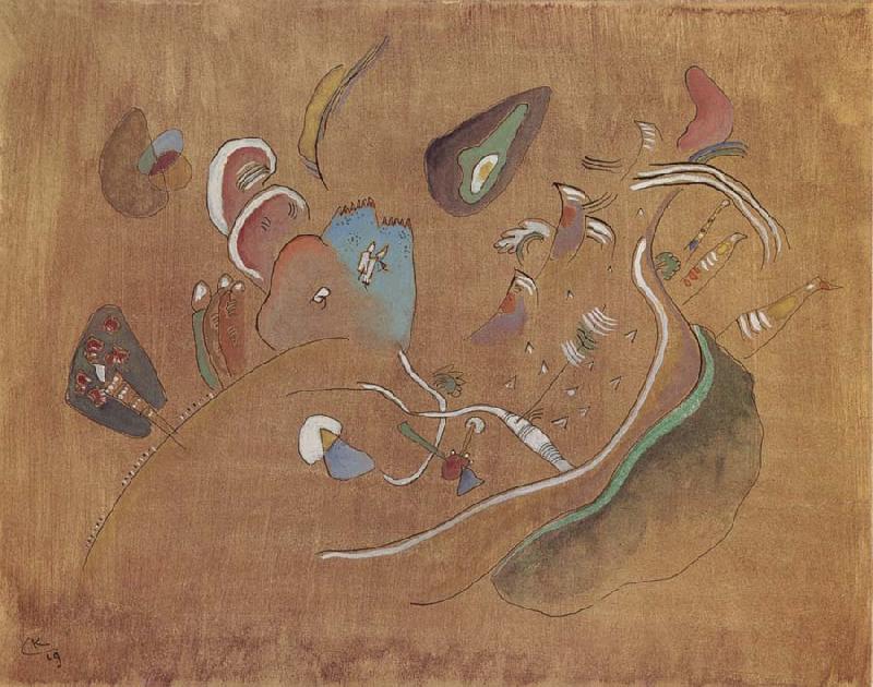 Wassily Kandinsky Kompozicio barnan oil painting image